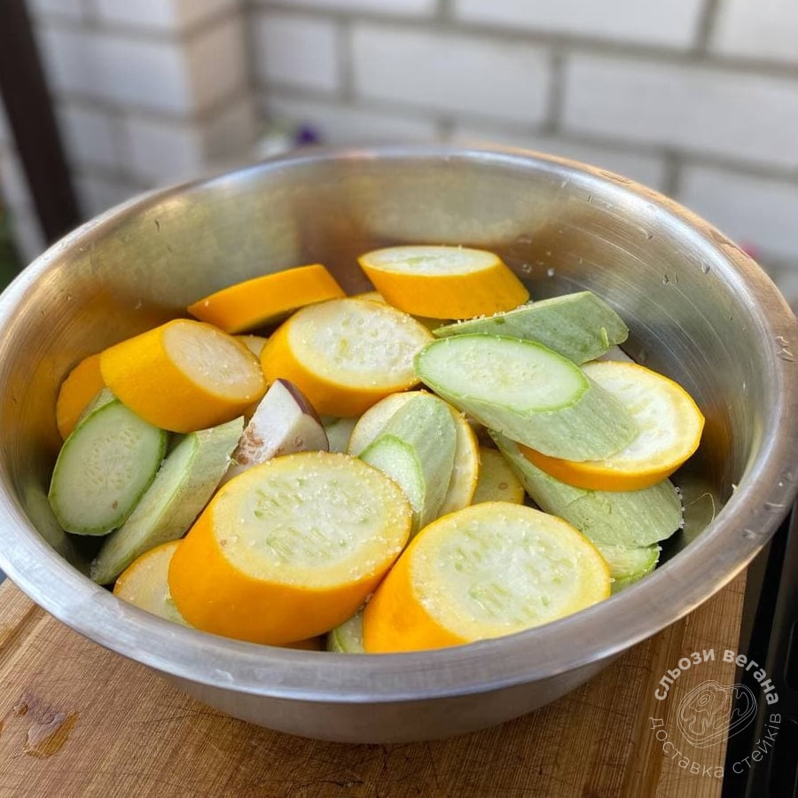 Рецепт приготовления овощей-гриль