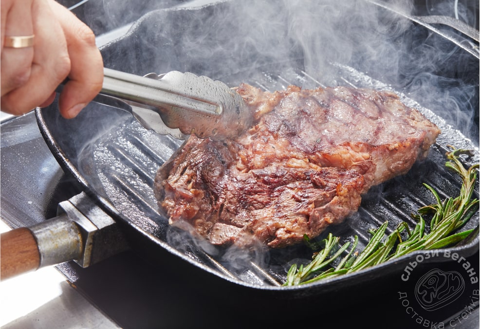Готовим стейк дома на сковороде Готовим стейк дома на сковороде