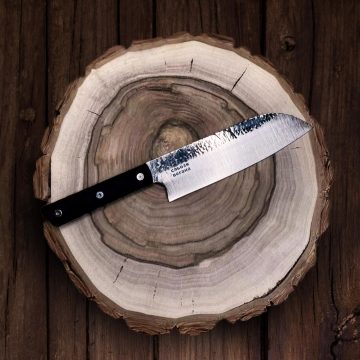 Нож Сантоку 30 см Слезы Вегана