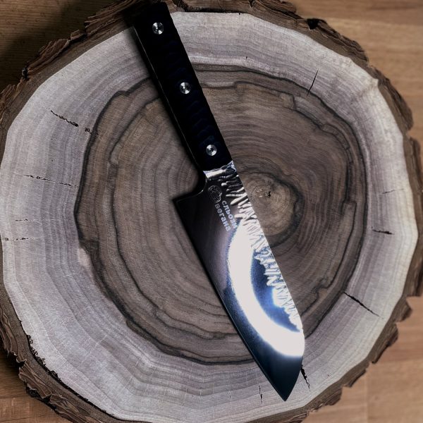 Нож Сантоку Премиум 30 см Слезы Вегана, Украина