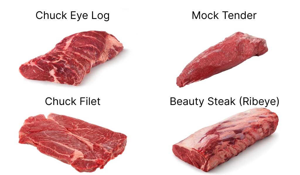 Різновиди стейків Різновиди стейків