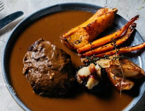 Рецепт приготування яловичих щічок