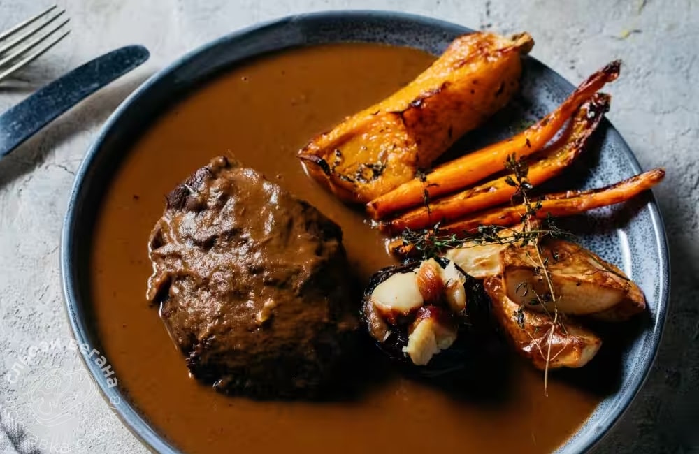 Рецепт приготування яловичих щічок