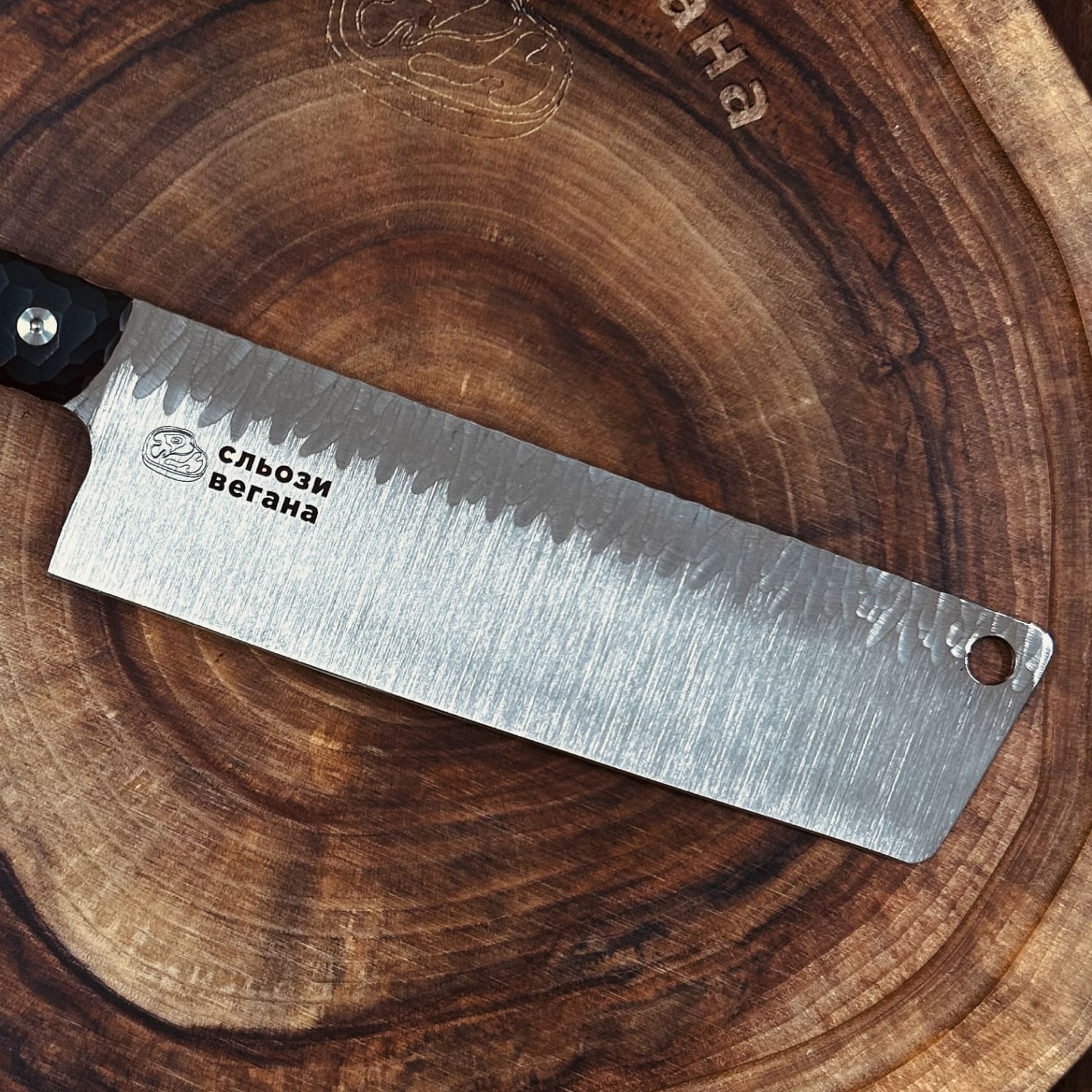 Нож Накири 32.5 см Слезы Вегана, Украина