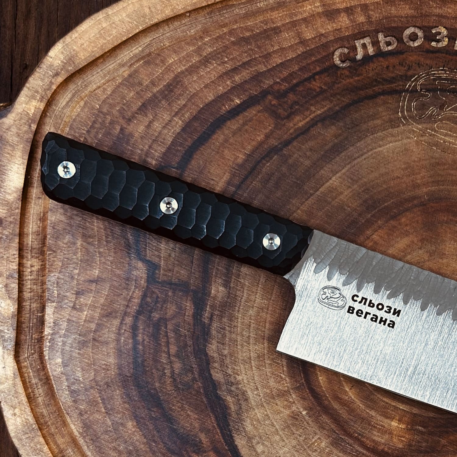 Нож Накири 32.5 см Слезы Вегана, Украина