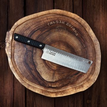 Нож Накири 32.5 см Слезы Вегана, Украина