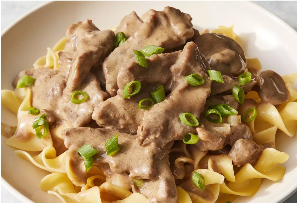 Рецепт приготовления бефстроганов из говядины Рецепт приготовления бефстроганов из говядины