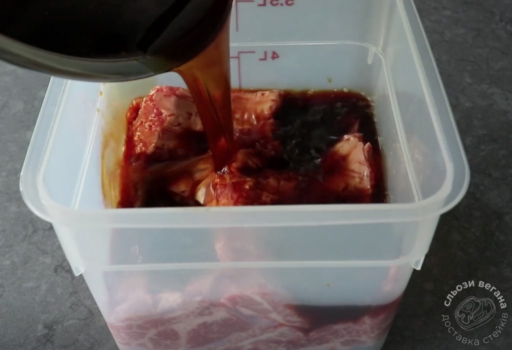 Рецепт приготування реберець у соусі теріякі