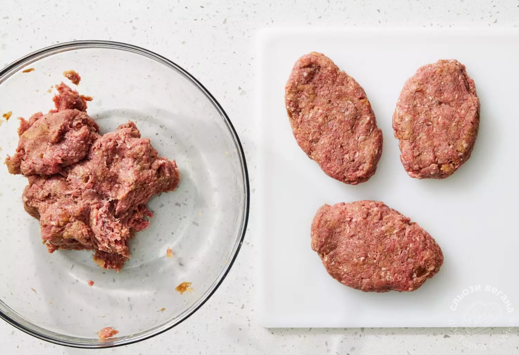 Рецепт cтейка Солсбери