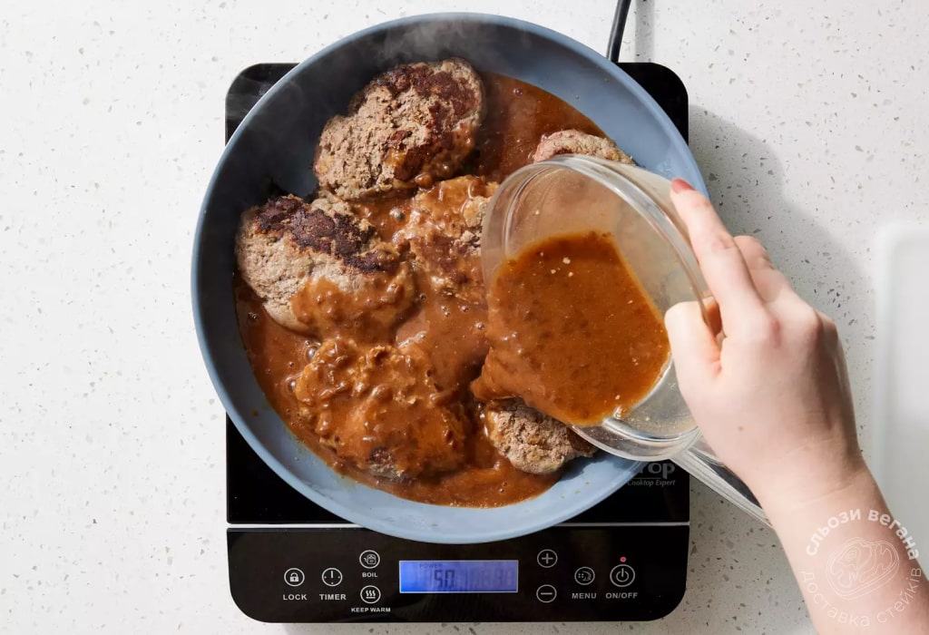 Рецепт cтейка Солсбери