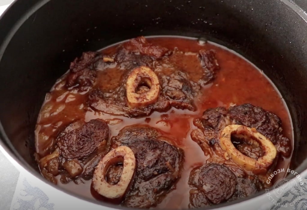 Італійська тушкована яловичина з картоплею рецепт