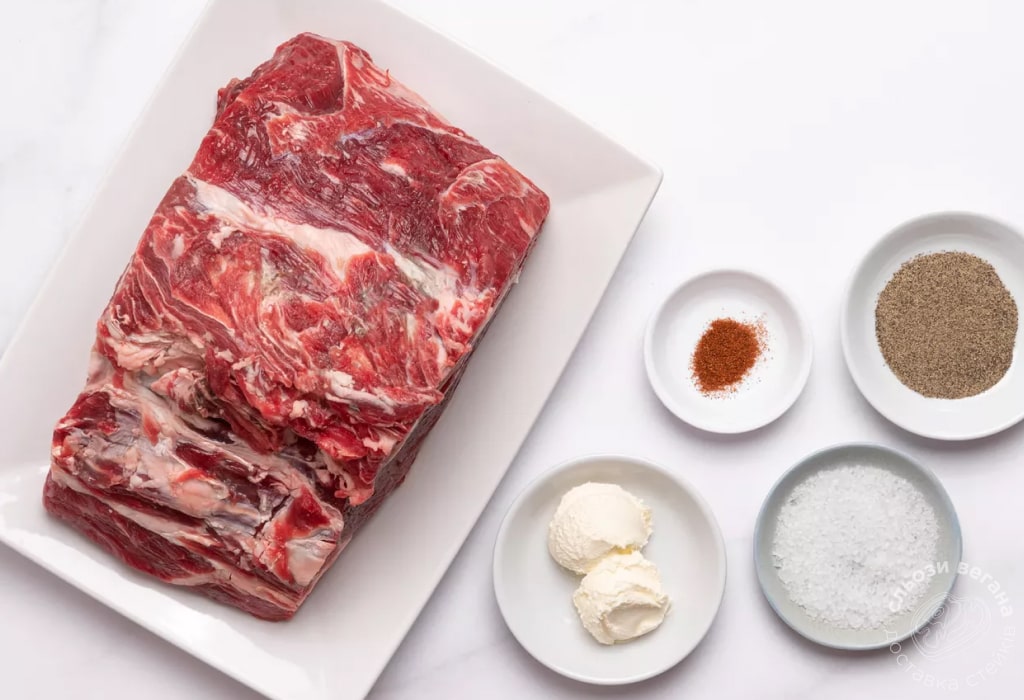 Рецепт приготовления стейка Рибай в духовке