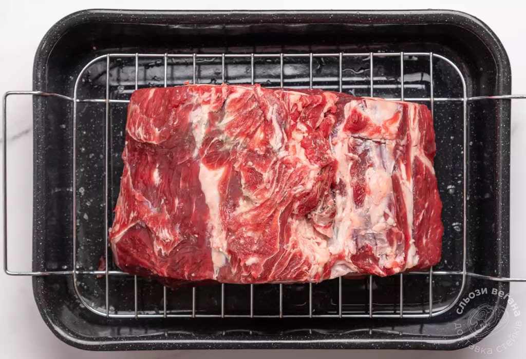 Рецепт приготовления стейка Рибай в духовке