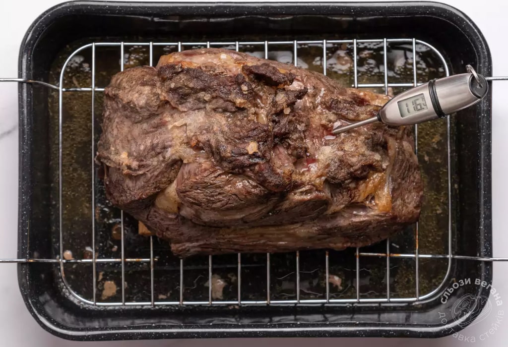 Рецепт приготовления стейка Рибай в духовке