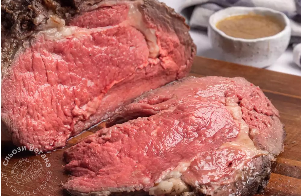 Рецепт приготування стейка Рібай у духовці