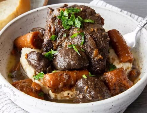 Тушеная говядина рецепт