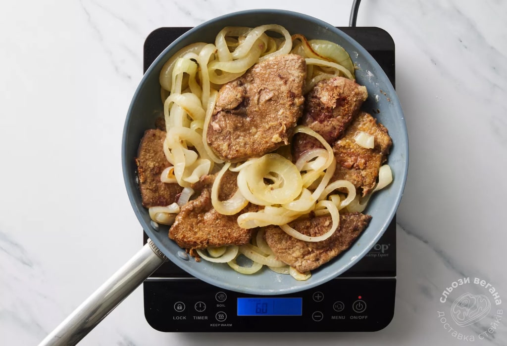 Рецепт печінки з цибулею