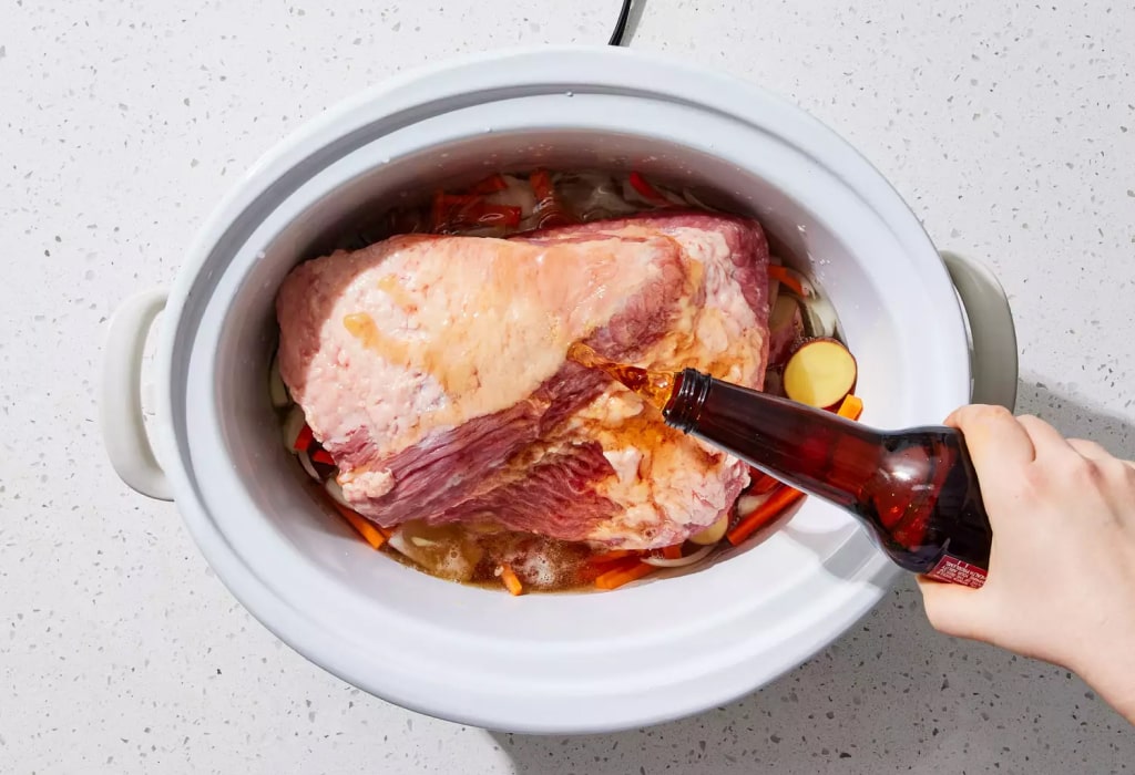 Тушкована яловичина з капустою