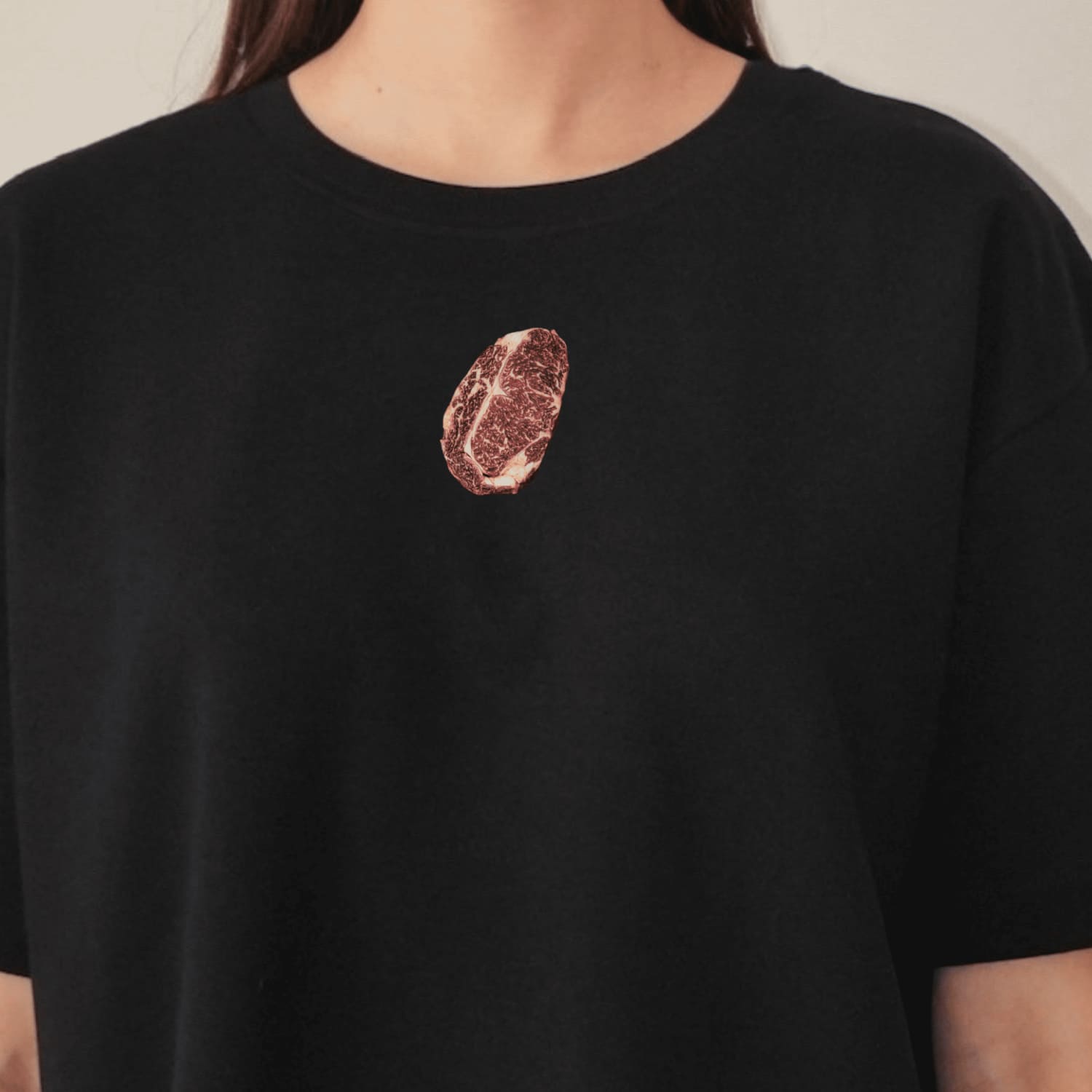 Футболка Рібай чорна Сльози Вегана