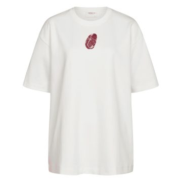 Футболка Рибай белая Слезы Вегана