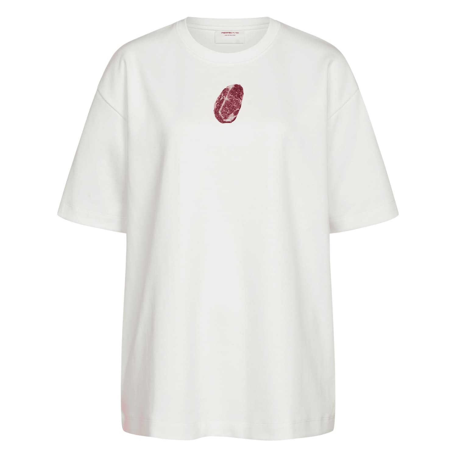 Футболка Рибай белая Слезы Вегана