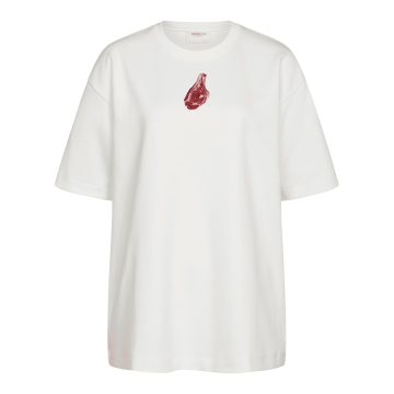 Футболка Ковбой белая Слезы Вегана