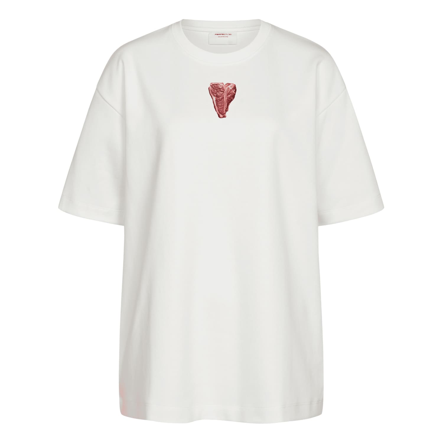 Футболка Тибоун белая Слезы Вегана